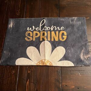 Welcome Spring Decorative Pillowcase